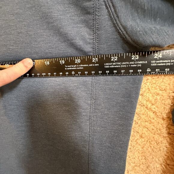 KUHL Men’s Sz XL Pullover Shirt Blue 1/4 Quarter Zip Pullover Alloy Base Layer - Picture 15 of 16